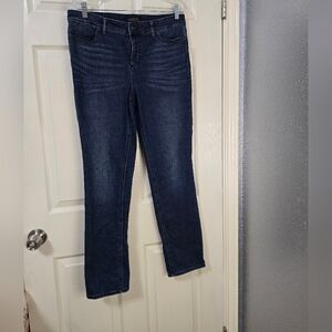 Talbots Blue Straight Leg Jeans Classic Fit